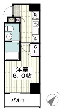 リヴシティ横濱宮元町の物件間取画像